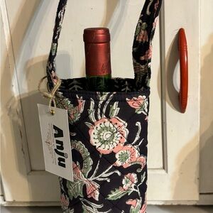 Anju Floral Wine Bag